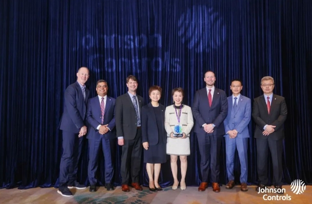 順威股份榮獲百年企業江森自控“質量獎”！